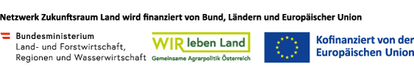 Logos Das Europäische Netzwerk für ländliche Entwicklung (ENRD), European Innovation Partnership 'Agricultural Productivity and Sustainability', Österreichisches Programm für ländliche Entwicklung 2014 - 2020 - Programmtext