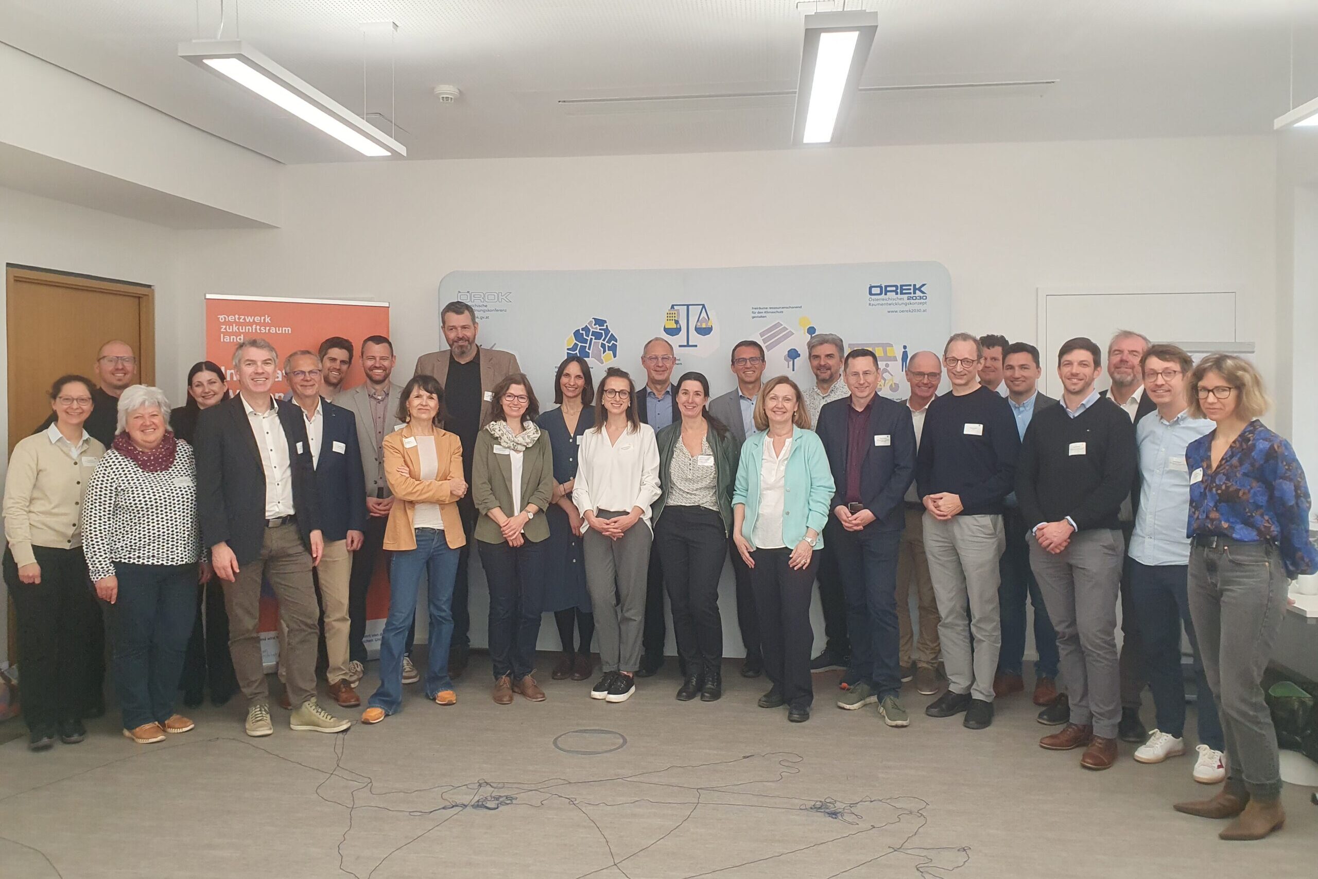 Teilnehmerinnen und Teilnehmer des Workshops