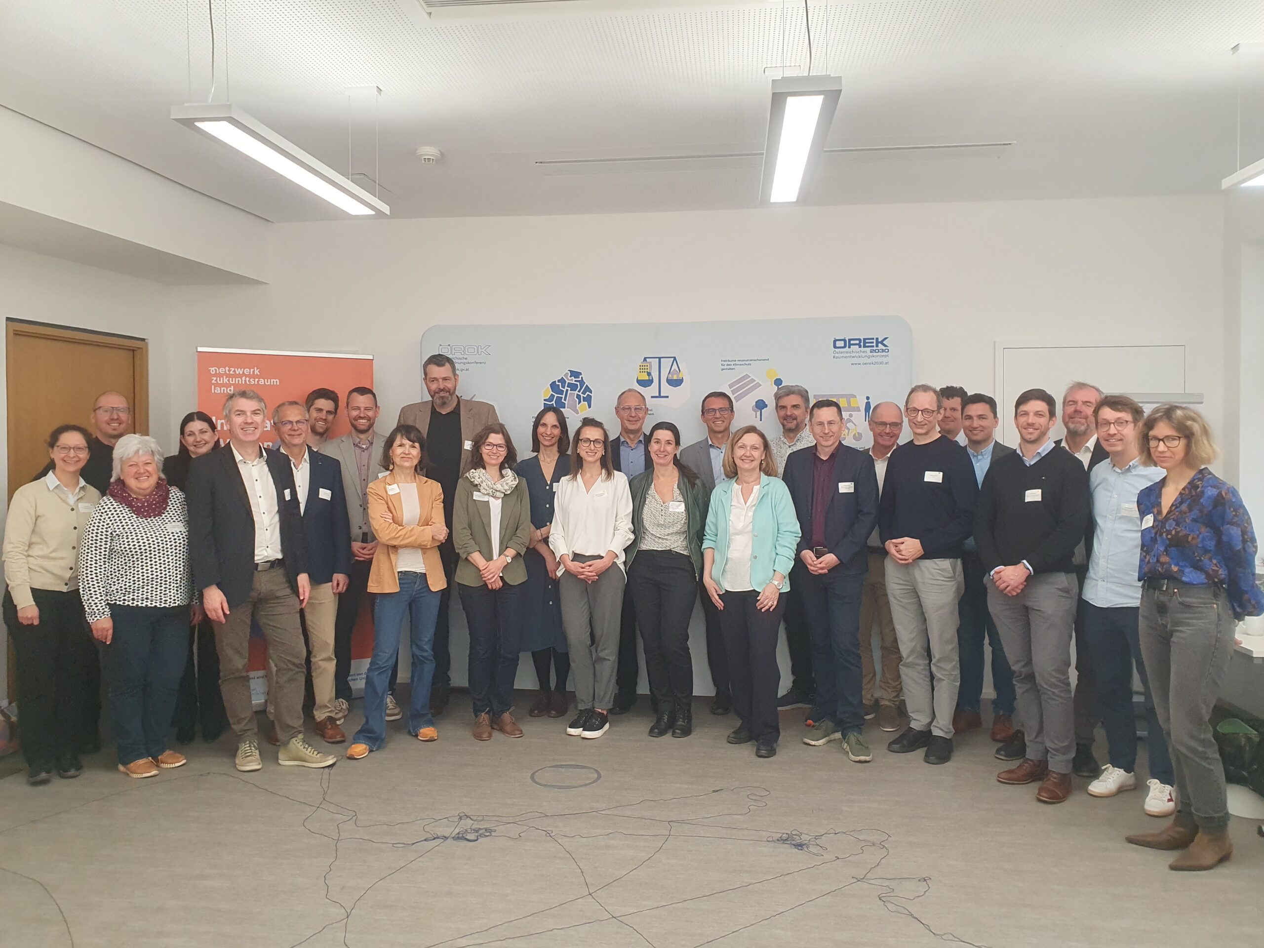 Teilnehmerinnen und Teilnehmer des Workshops