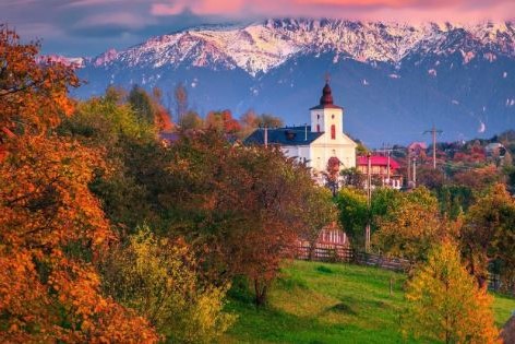 Ansicht Schloss in Bucharest