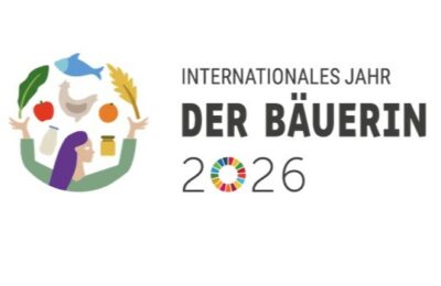 Logo zum Internationales Jahr der Bäuerin 2026