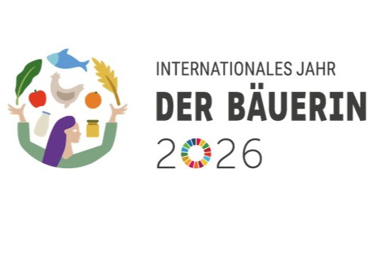Logo zum Internationales Jahr der Bäuerin 2026